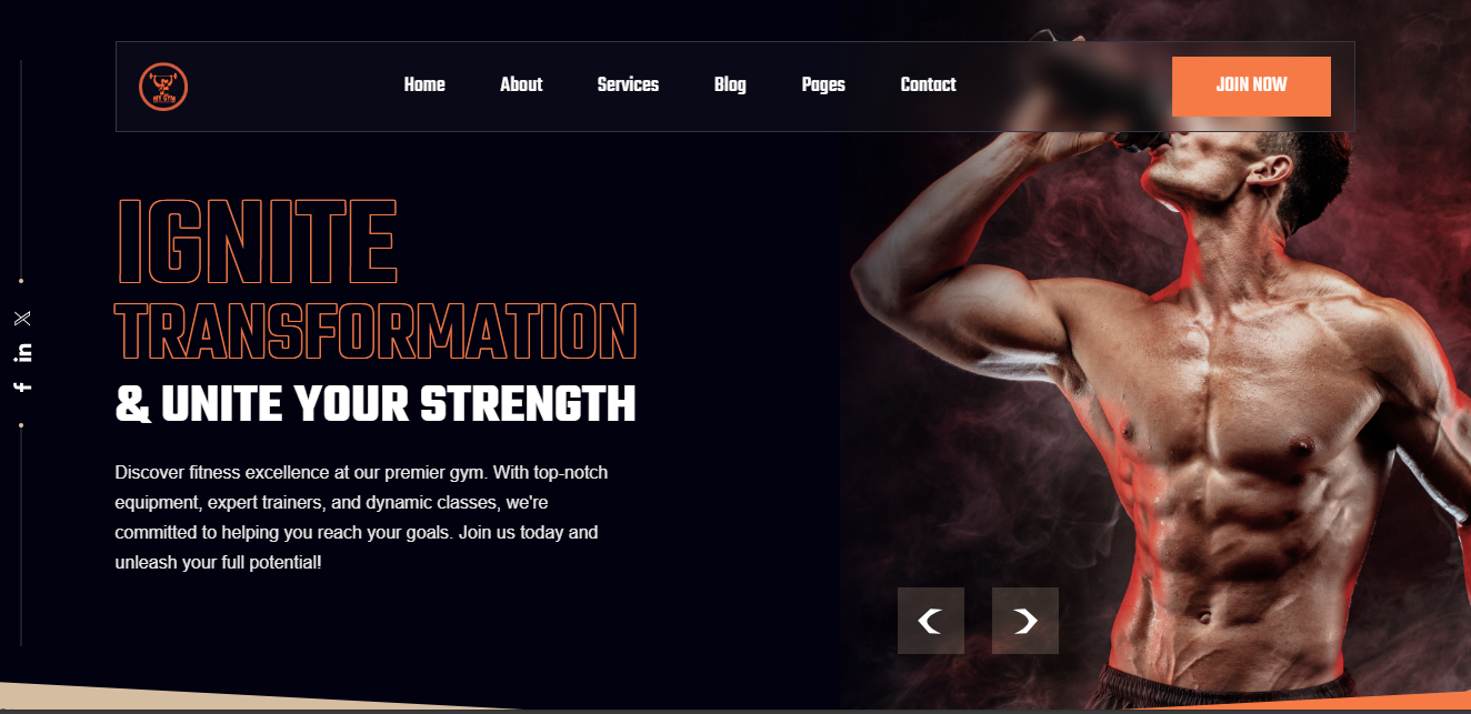 GYM 1 website